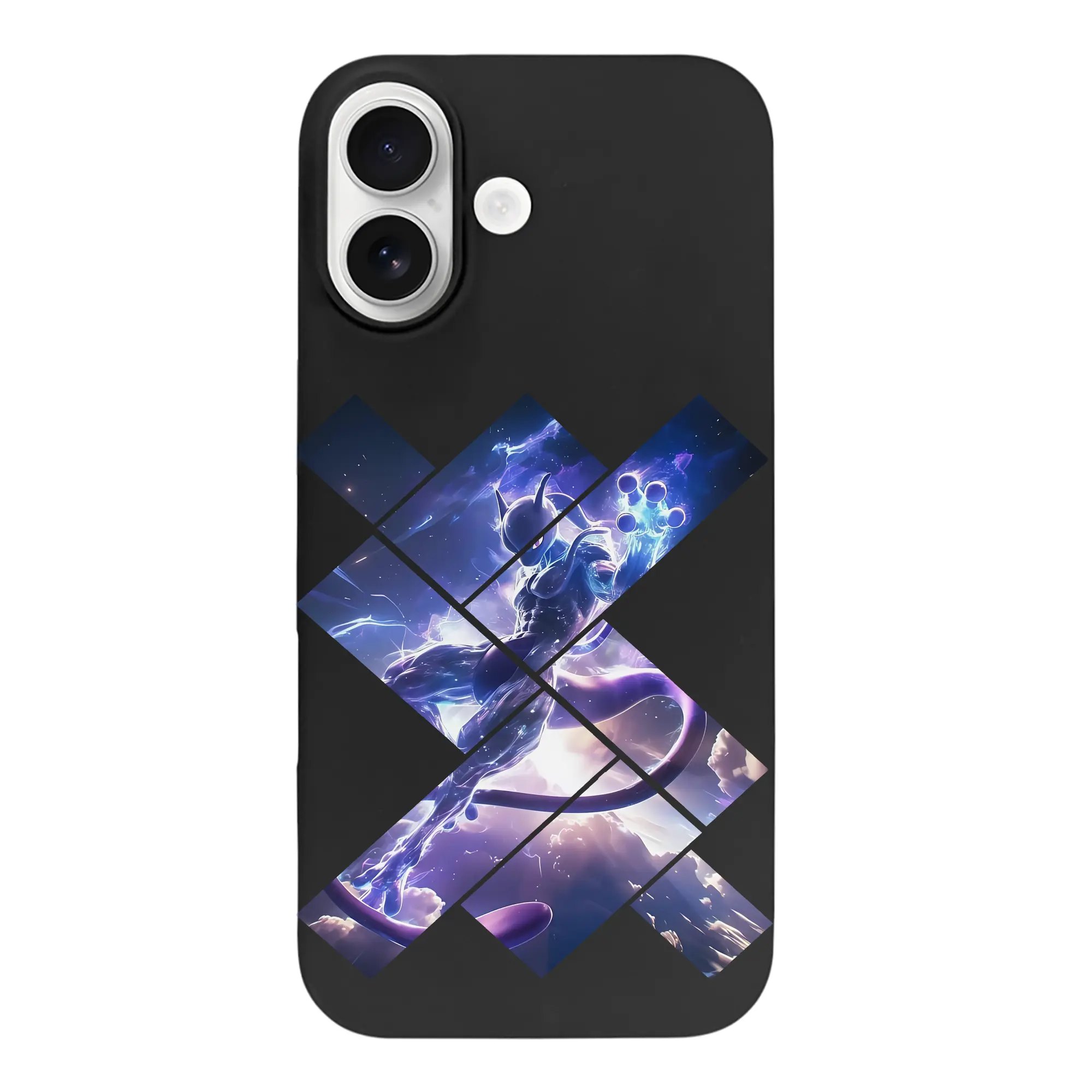 ポケモン グッズ,ミュウツー - iPhone 17 シリーズ シリコンケース 薄型 耐衝撃 指紋防止 ソフトタッチカバー 精密フィット 傷防止 保護ケース iPhone 17/17 Air/17 Pro/17 Pro Max 対応